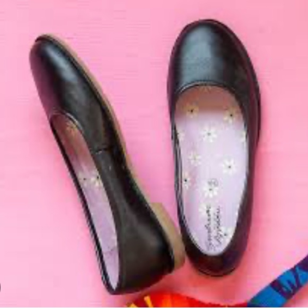 Gudrun Sjoden Ester Leather Ballet Flats Black 39 8.5